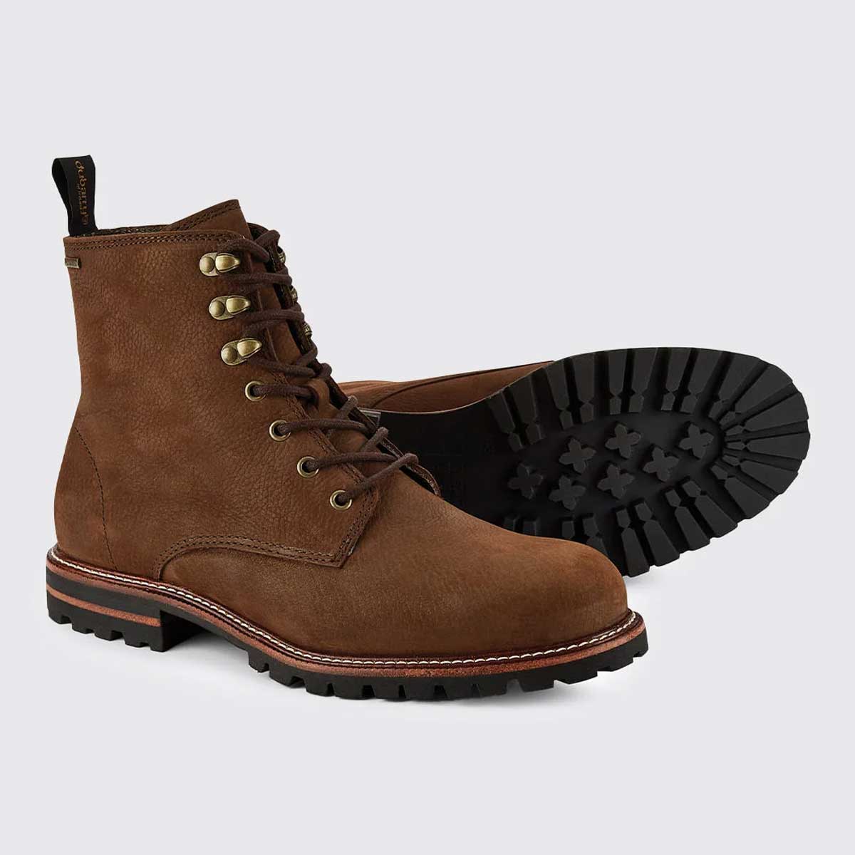 DUBARRY Laois Laced Ankle Boots - Mens - Walnut - Image 2