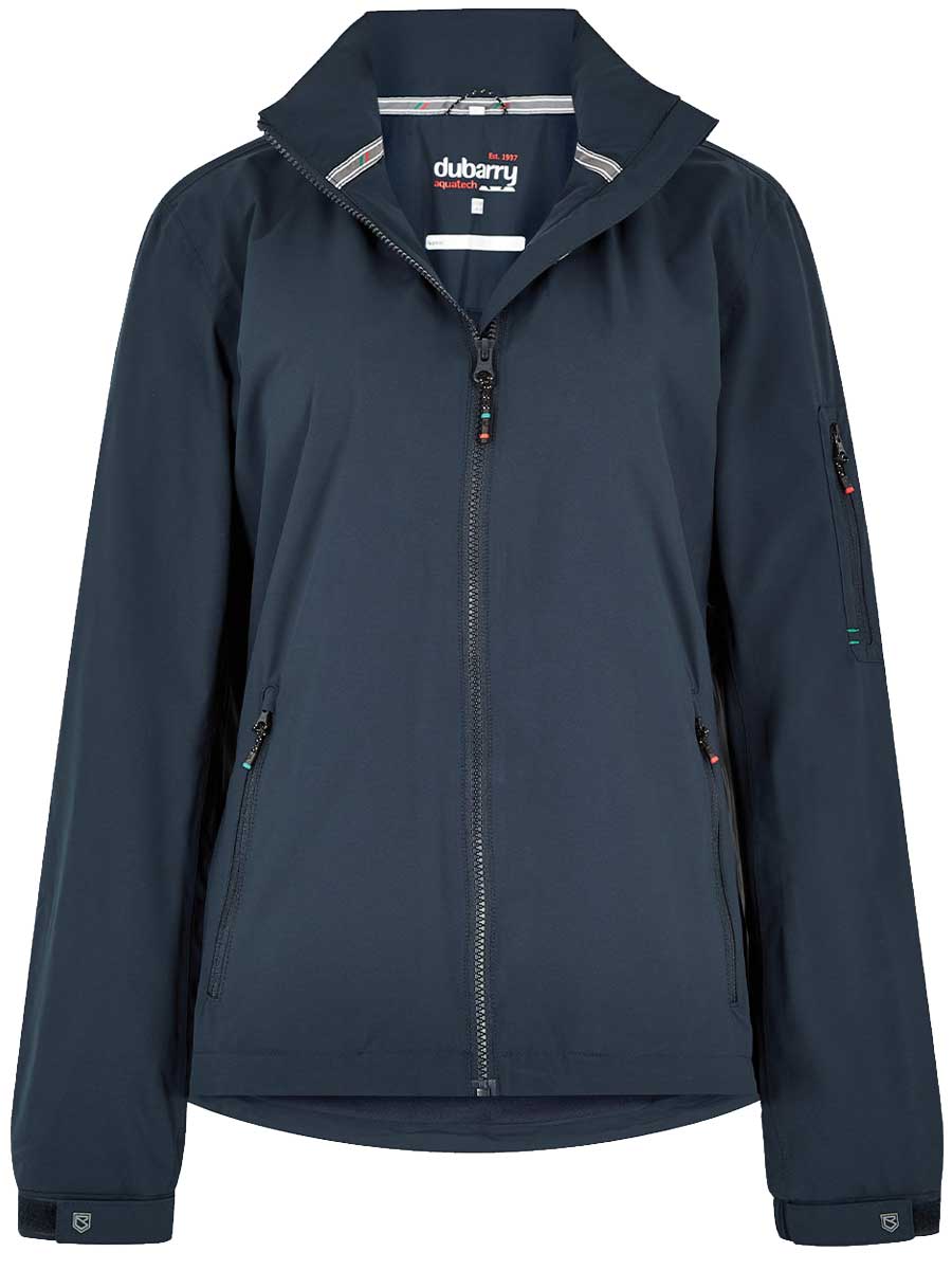 DUBARRY Livorno Womens Fleece-Lined Crew Jacket - Navy - Image 3