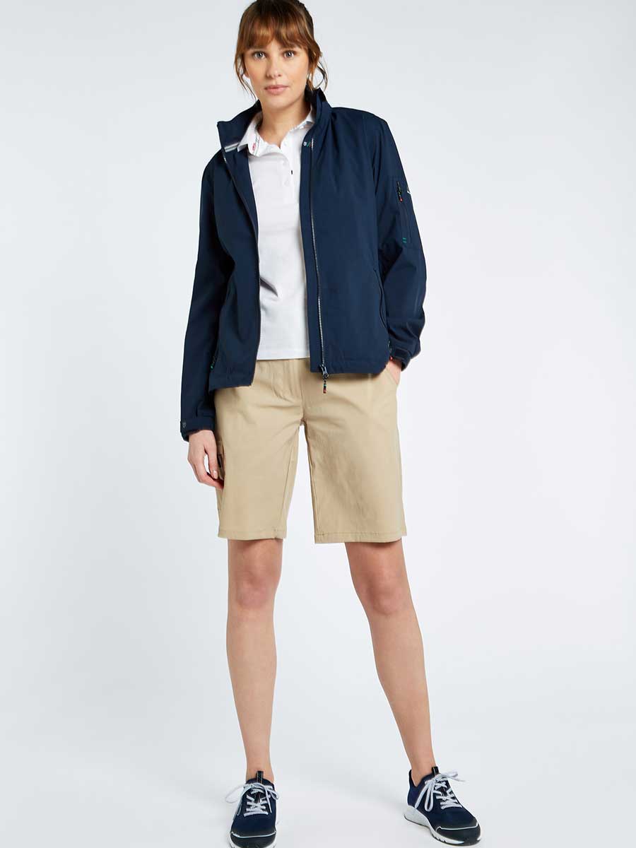 DUBARRY Livorno Womens Fleece-Lined Crew Jacket - Navy - Image 5