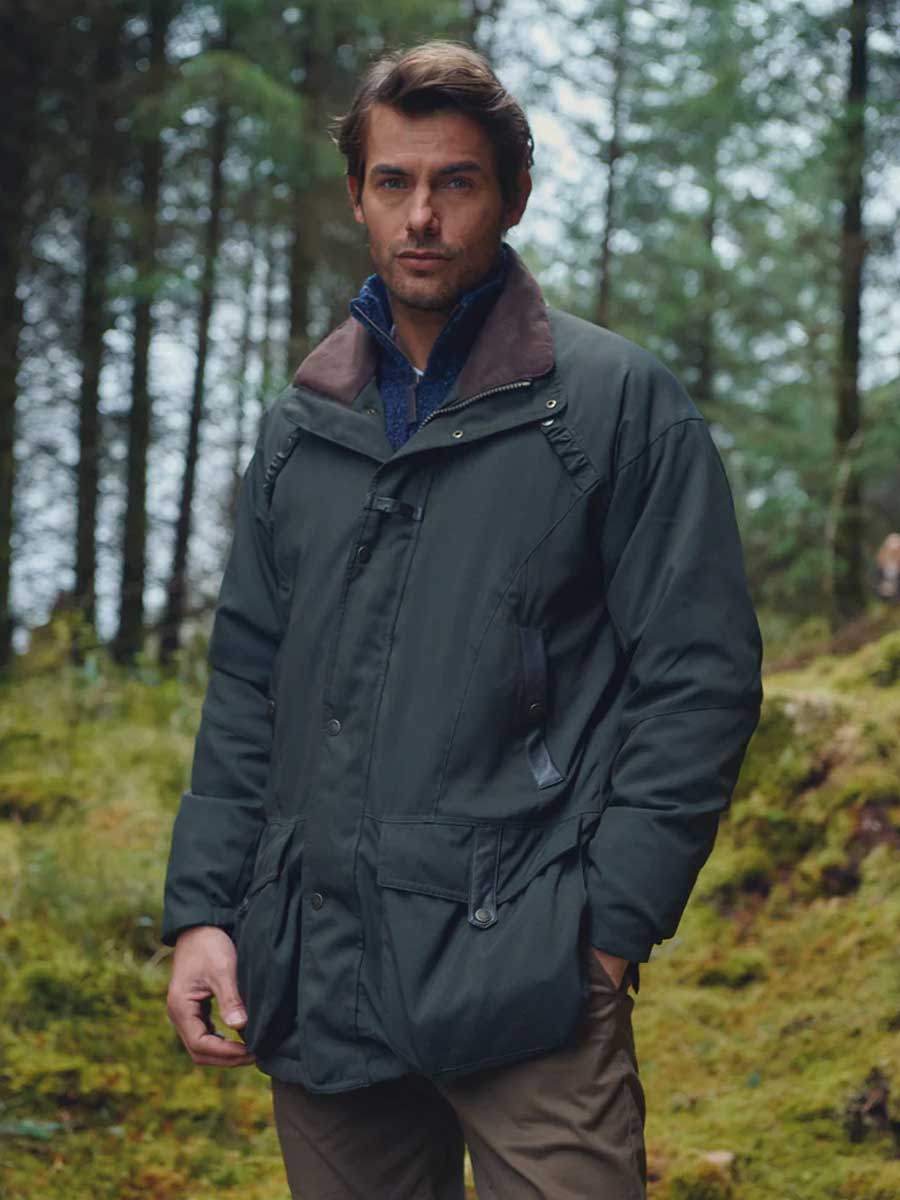 DUBARRY Longacre Waterproof Jacket - Mens - Olive - Image 7