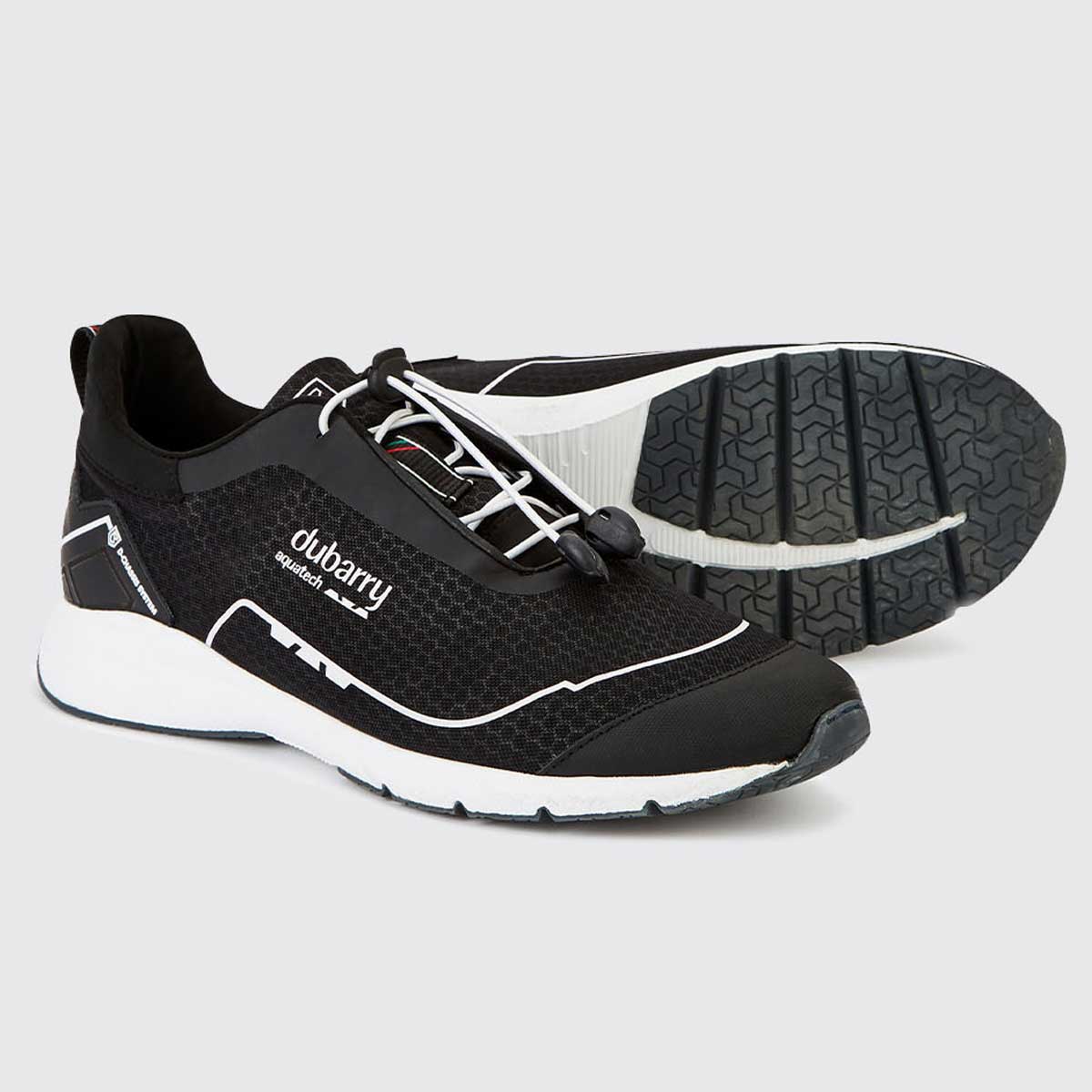 DUBARRY Mauritius Unisex Technical Sailing Trainers - Black - Image 4