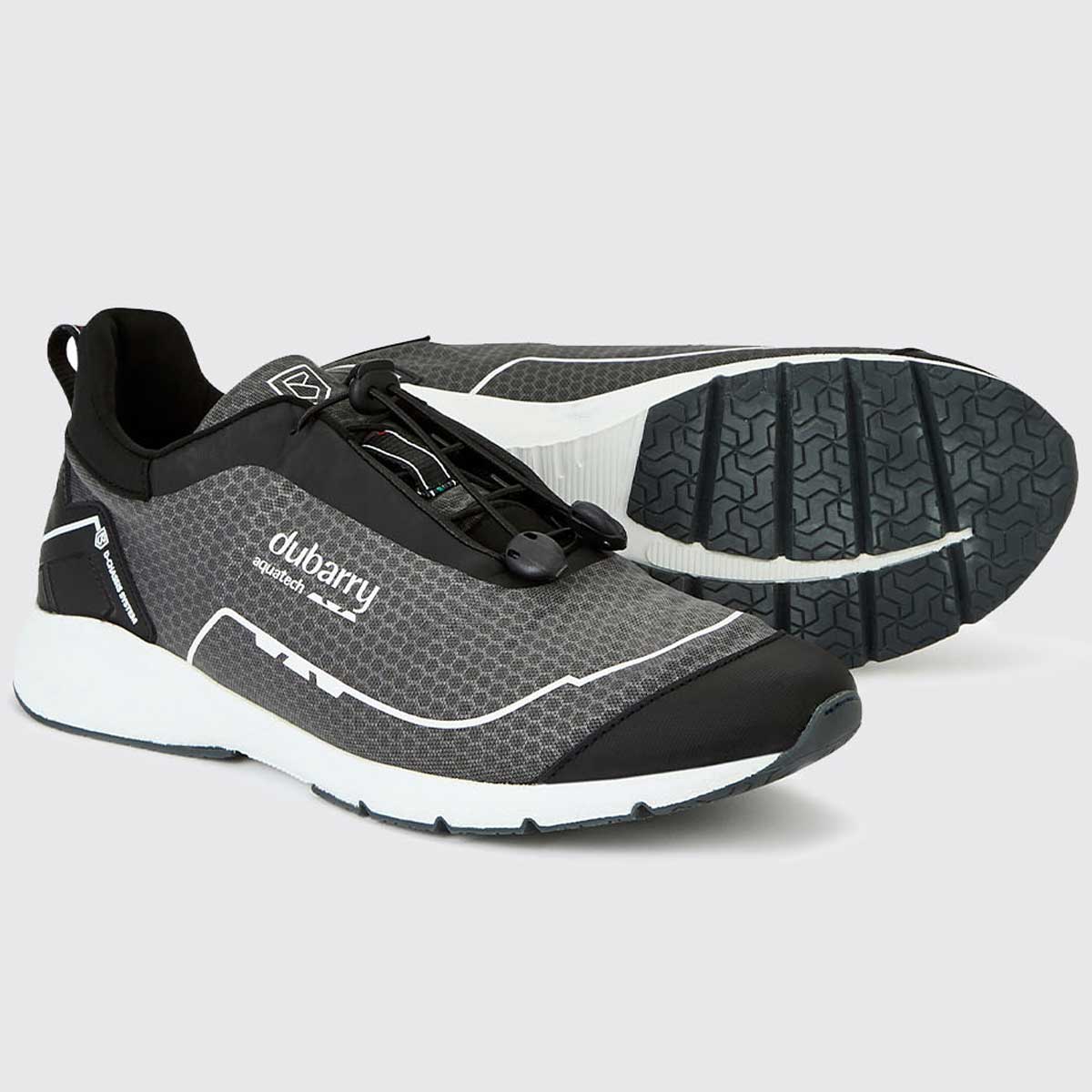 DUBARRY Mauritius Unisex Technical Sailing Trainers - Carbon - Image 4