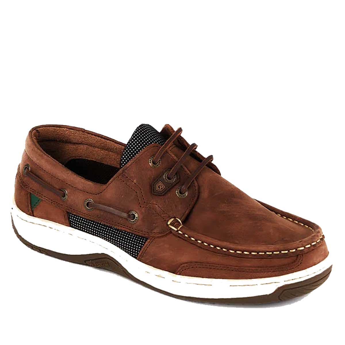 DUBARRY Men's Regatta Deck Shoes - Chestnut