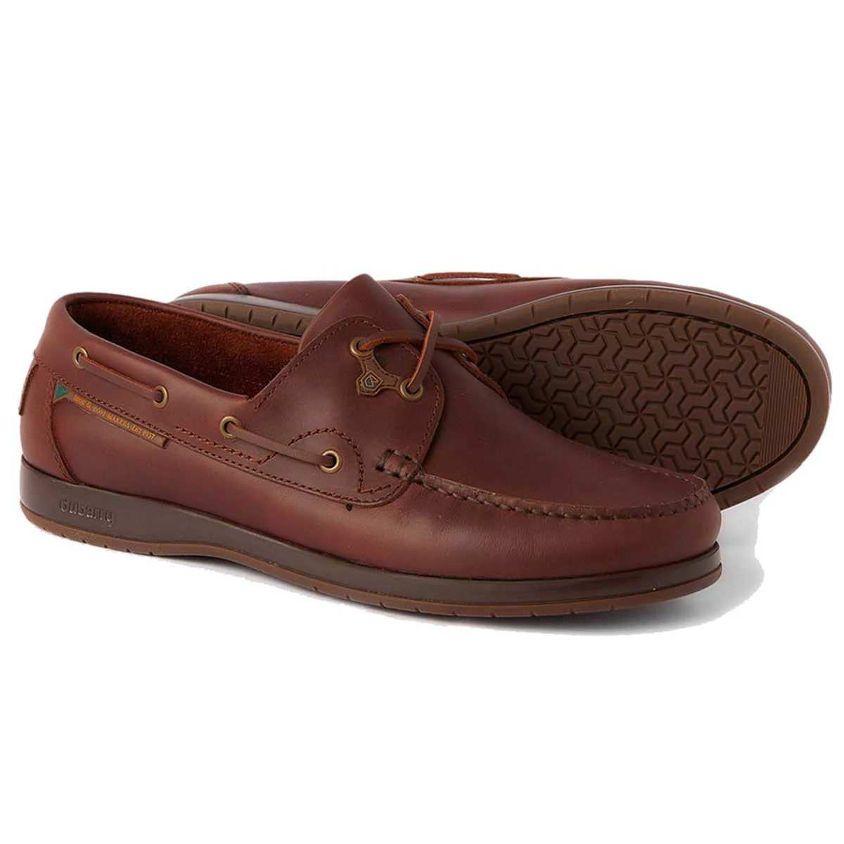 DUBARRY Men's Sailmaker X LT Deck Shoes - Mahogany - Image 3