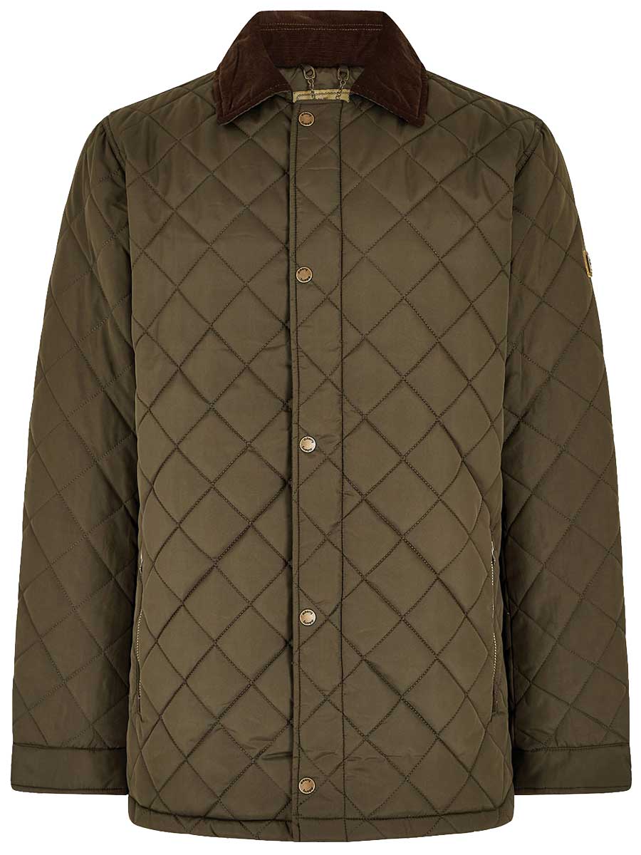 DUBARRY Mountusher Quilted Jacket - Mens - Olive - Image 3