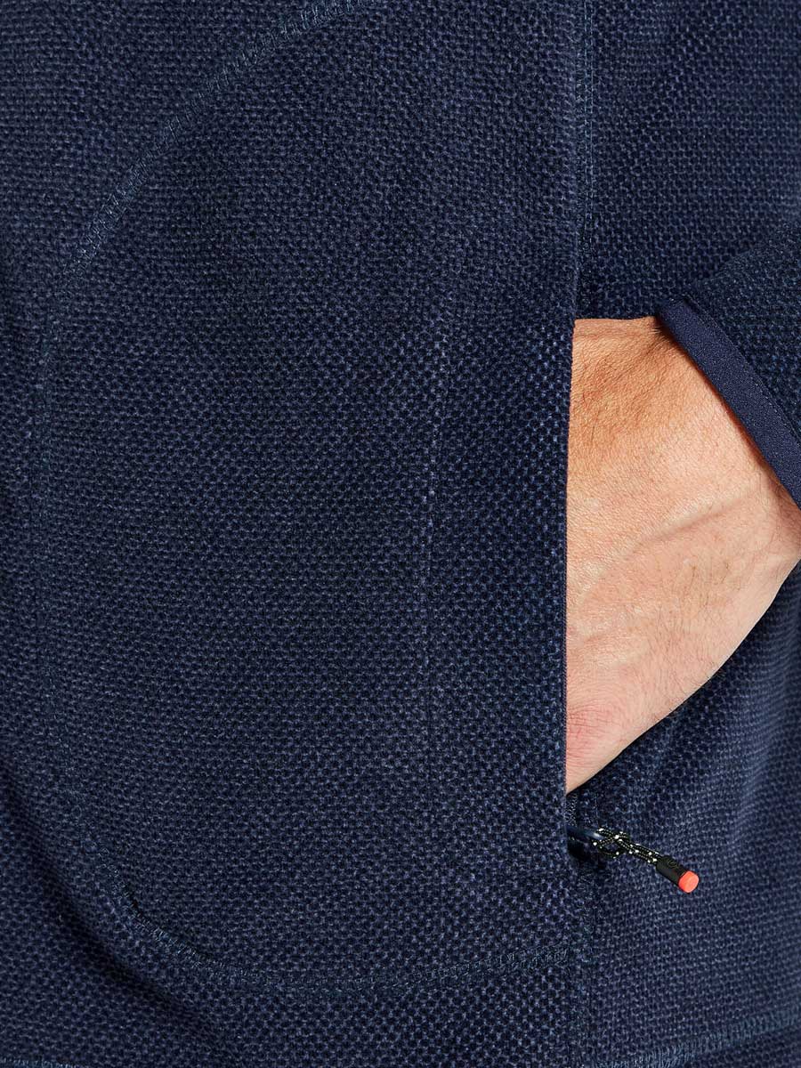 DUBARRY Mustique Mens Full-Zip Technical Fleece - Navy - Image 6