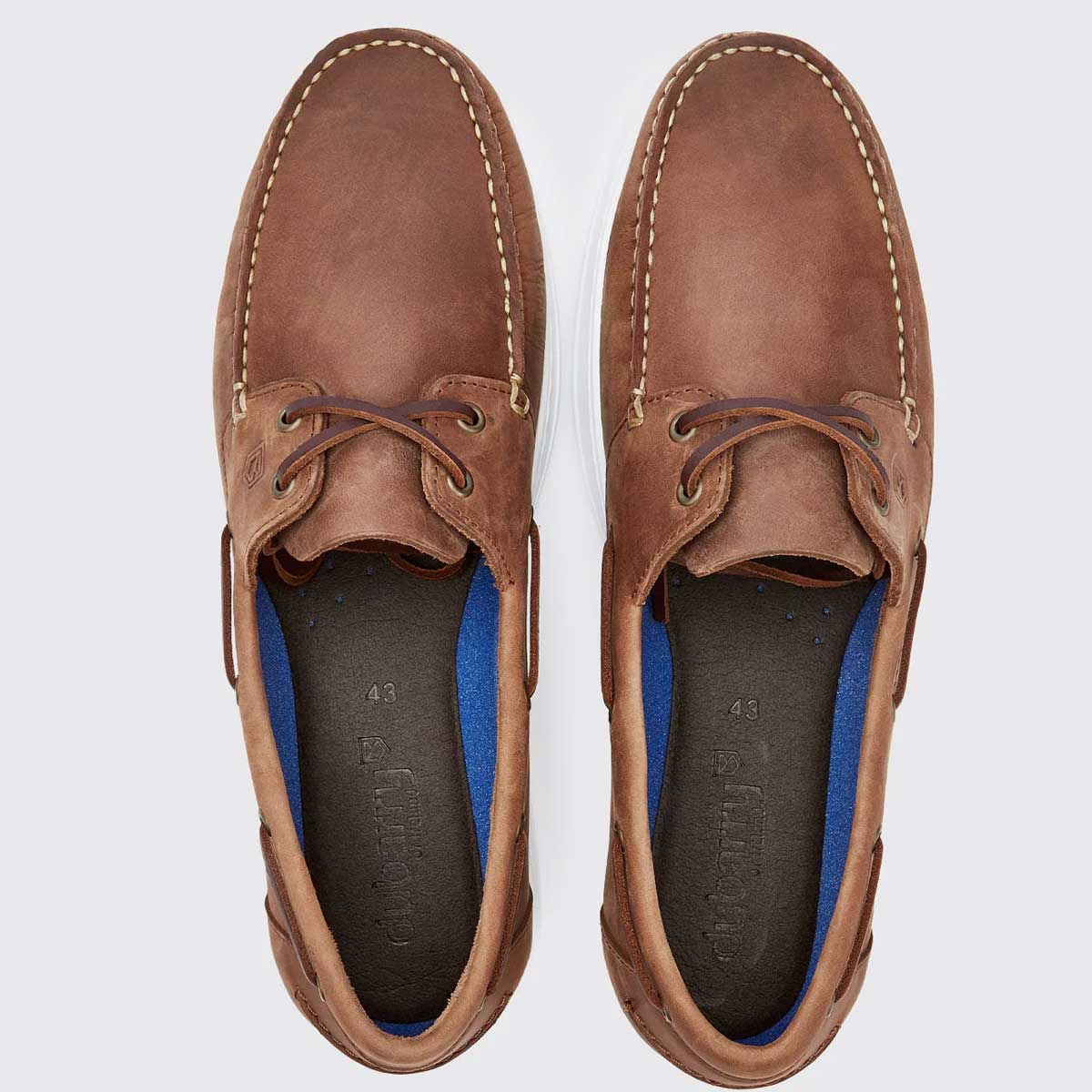 DUBARRY Oceania dubarrylite Deck Shoes - Mens - Chestnut - Image 3