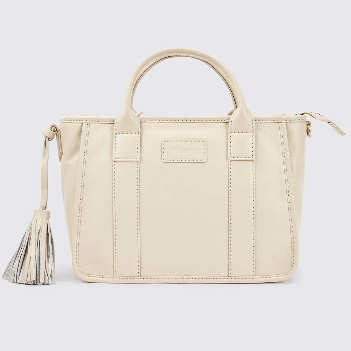DUBARRY Ramelton Medium Size Leather Handbag - Women's - Oyster - Image 7