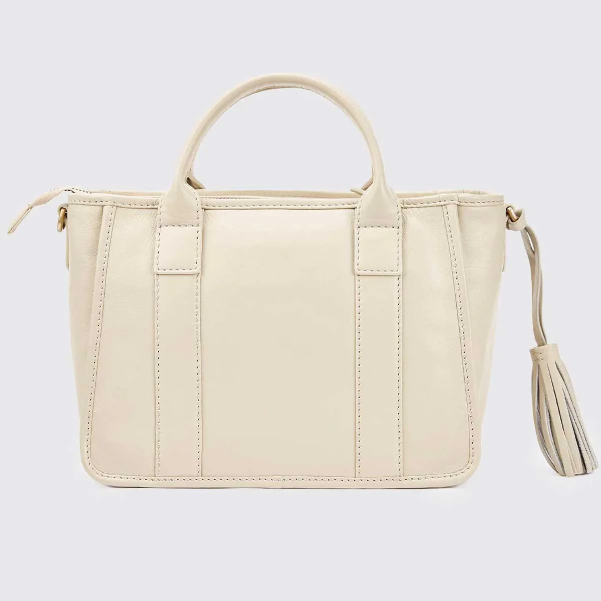 DUBARRY Ramelton Medium Size Leather Handbag - Women's - Oyster - Image 8