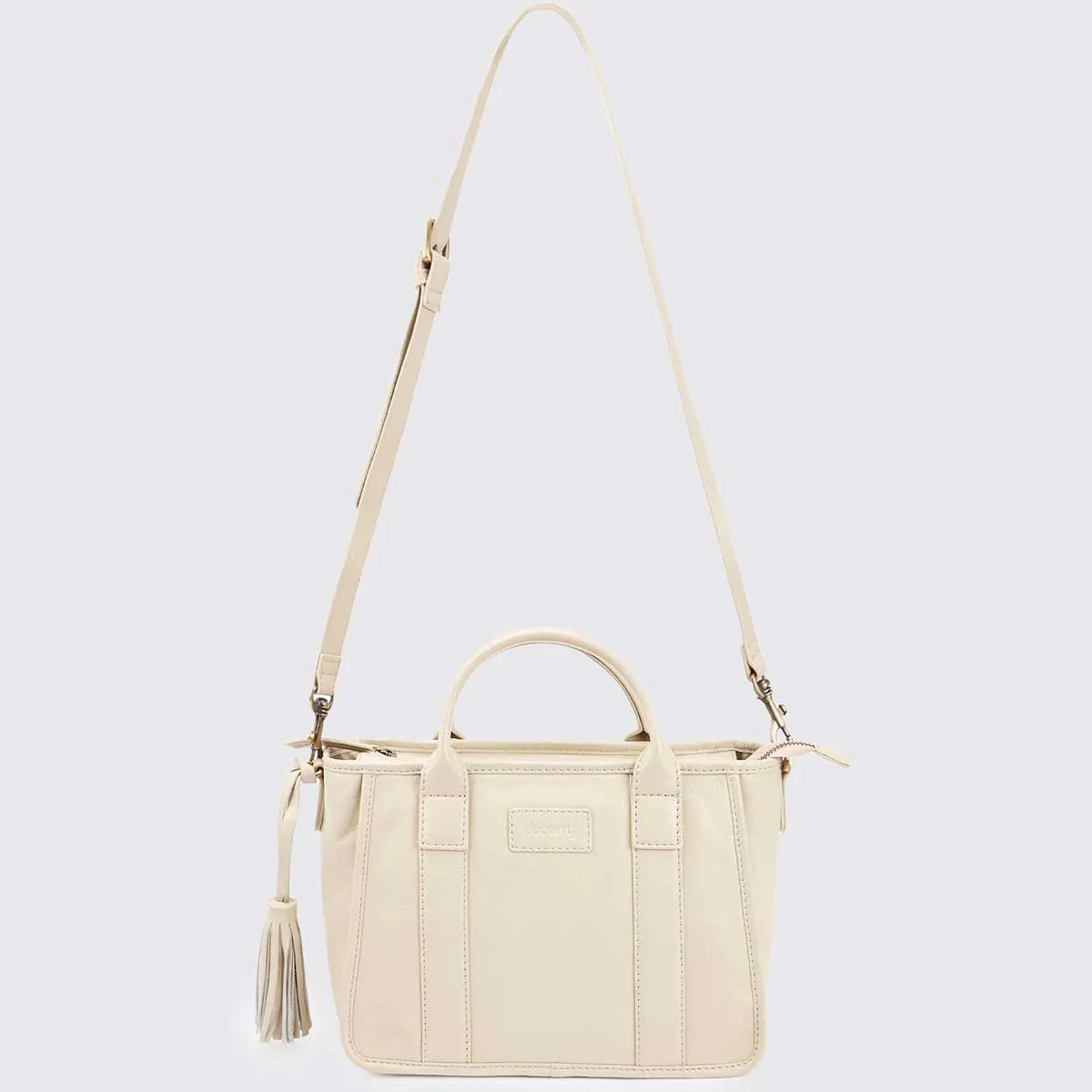 DUBARRY Ramelton Medium Size Leather Handbag - Women's - Oyster - Image 9