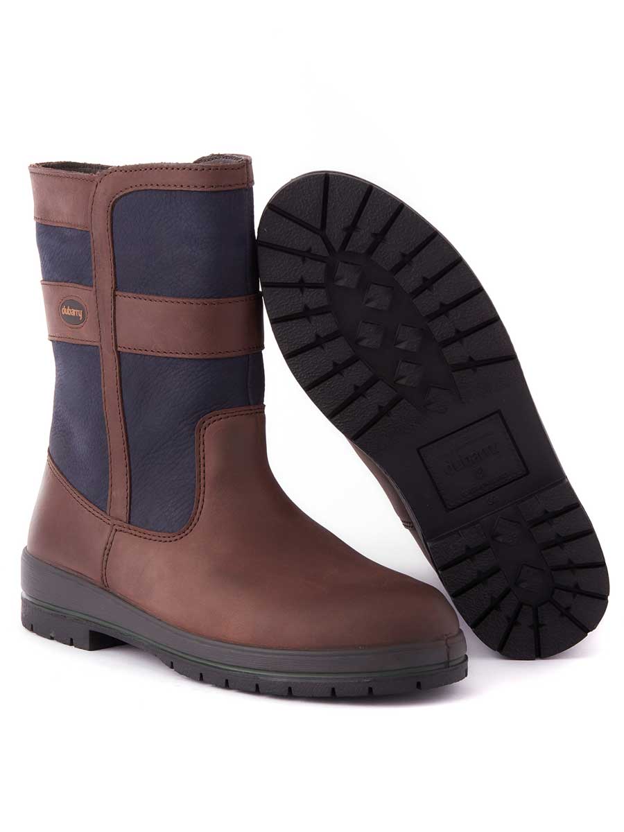 DUBARRY Roscommon Country Boots - Navy & Brown - Image 3