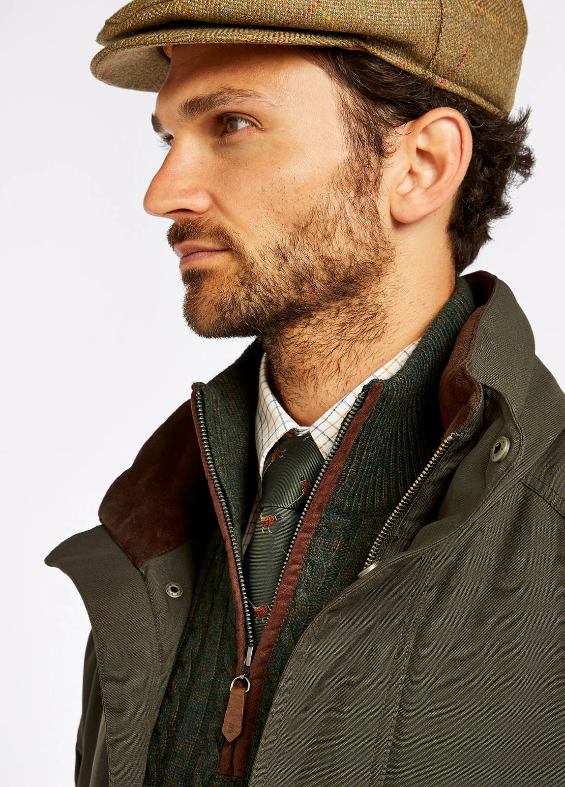 DUBARRY Rosleague GTX Shooting Jacket - Mens Waterproof Gore-Tex - Ivy - Image 3