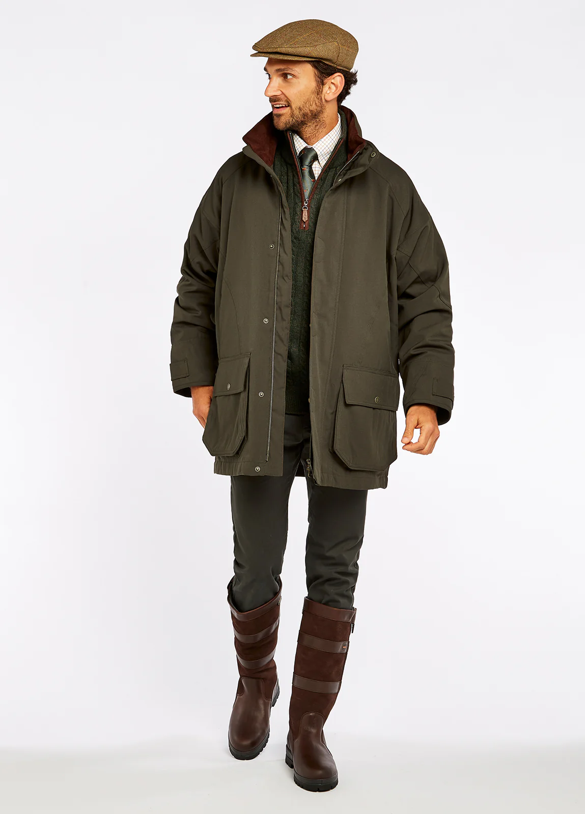 DUBARRY Rosleague GTX Shooting Jacket - Mens Waterproof Gore-Tex - Ivy - Image 4