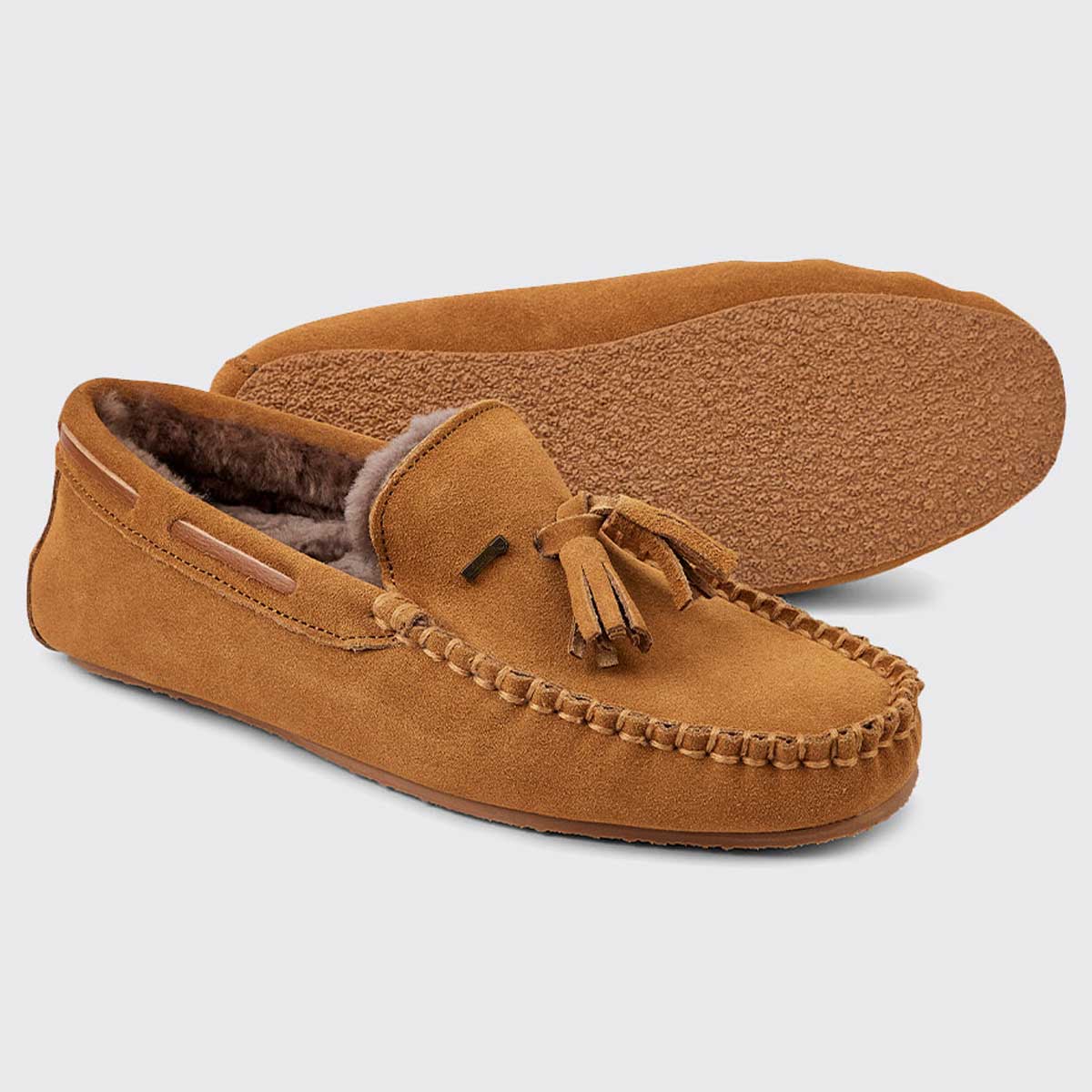 DUBARRY Rosslare Moccasin Slippers - Women's - Sand - Image 2