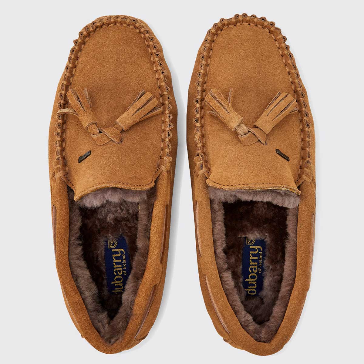 DUBARRY Rosslare Moccasin Slippers - Women's - Sand - Image 3