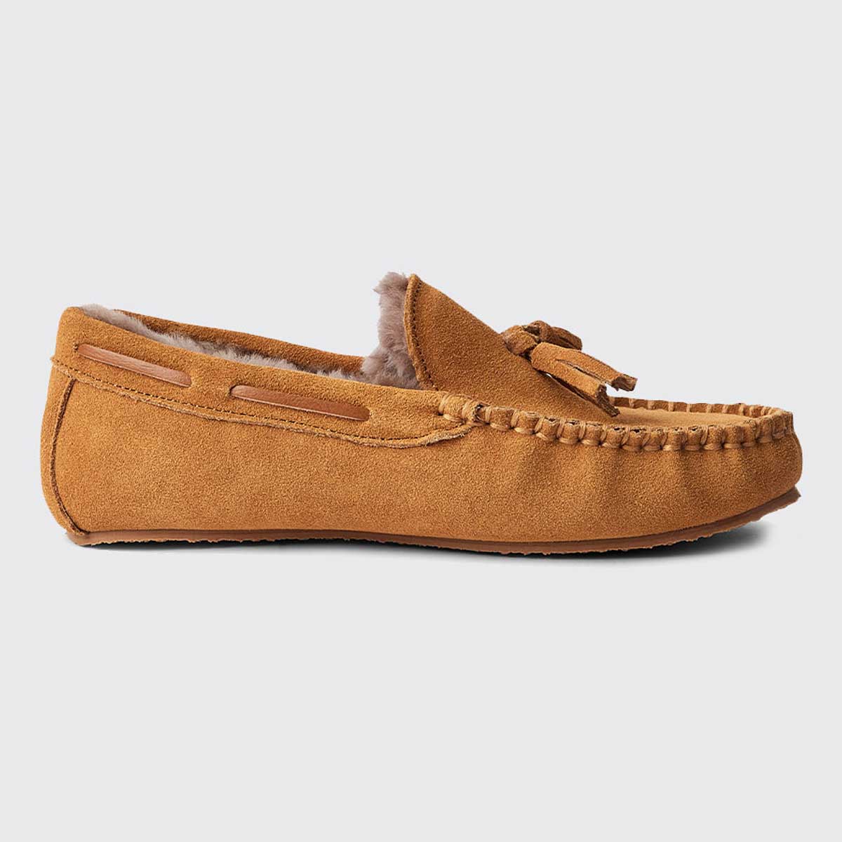 DUBARRY Rosslare Moccasin Slippers - Women's - Sand - Image 4
