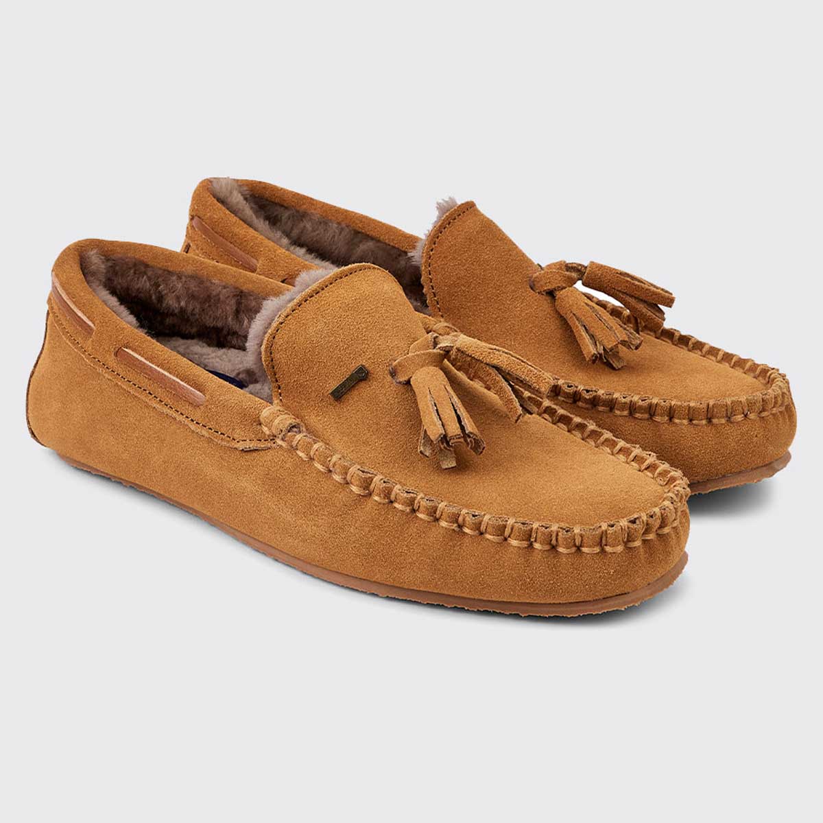 DUBARRY Rosslare Moccasin Slippers - Women's - Sand - Image 5