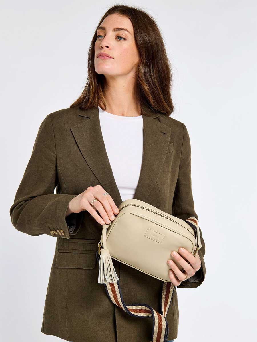 DUBARRY Rostrevor Ladies Cross Body Bag - Women's - Oyster - Image 2