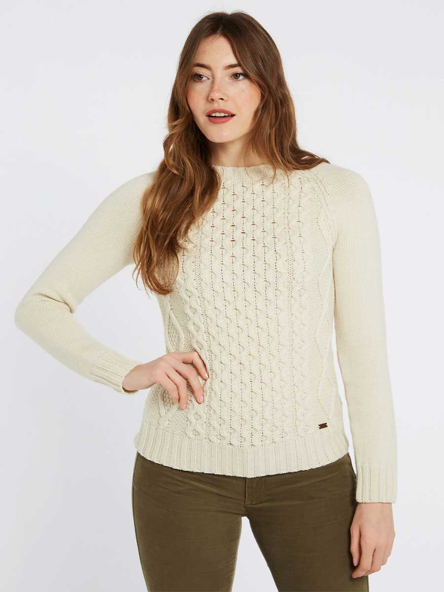 DUBARRY Shanley Merino Wool Sweater - Womens - Cream - Image 3