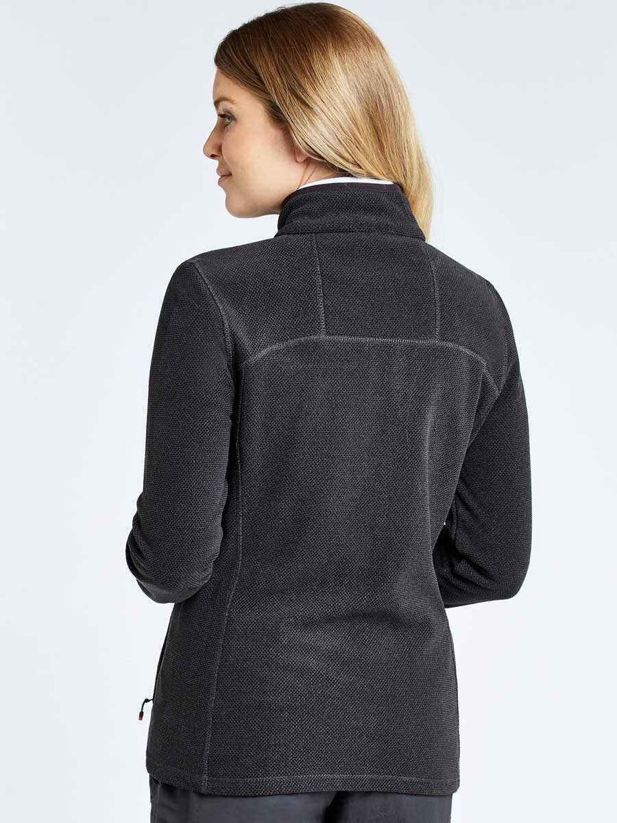 DUBARRY Sicily Womens Full-Zip Technical Fleece - Graphite - Image 2