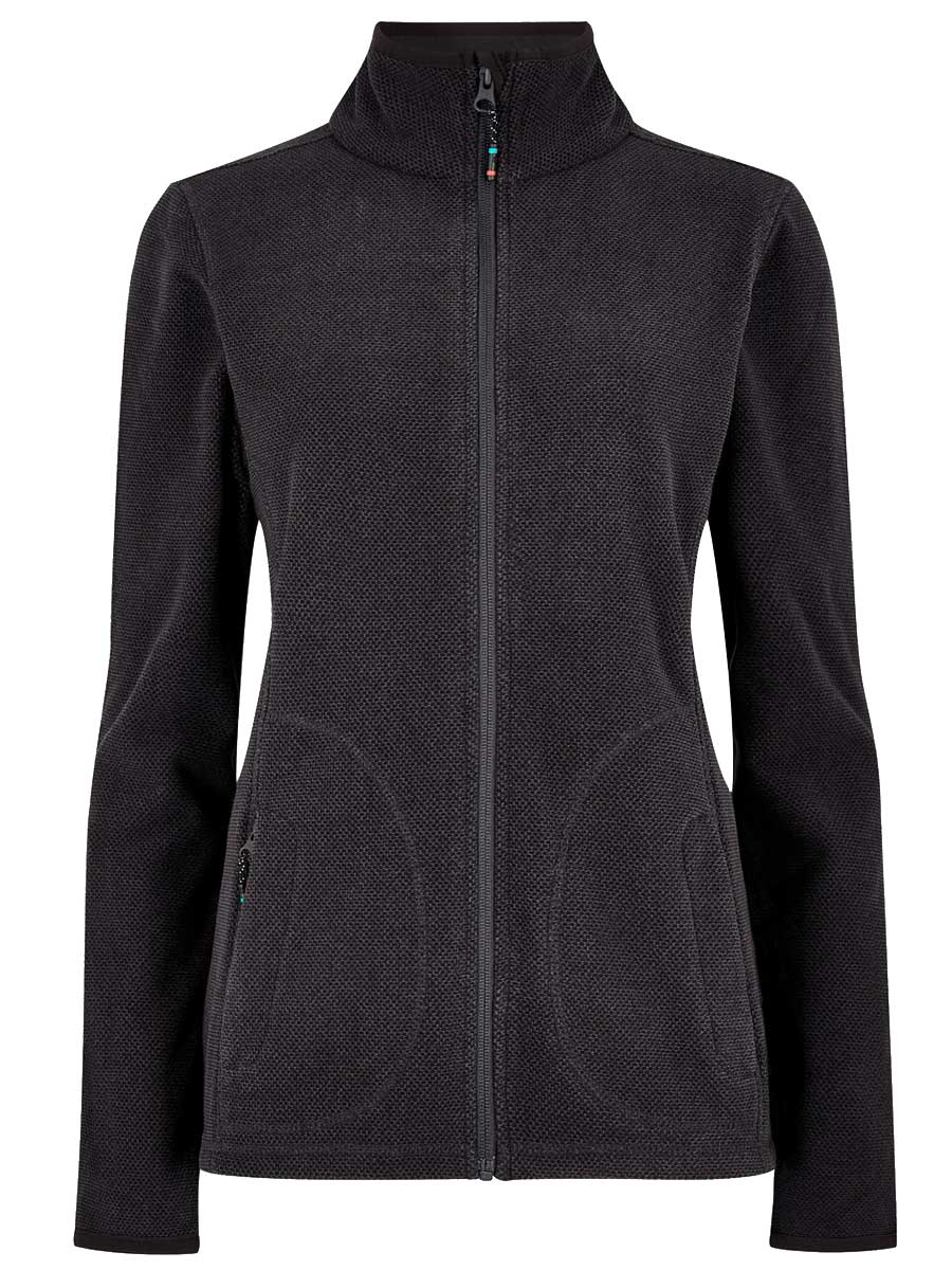 DUBARRY Sicily Womens Full-Zip Technical Fleece - Graphite - Image 3