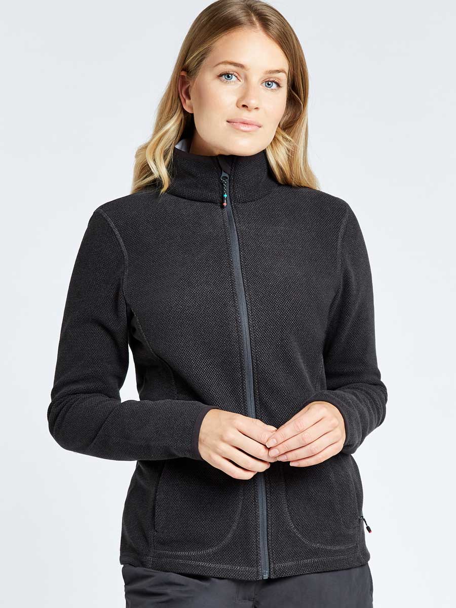 DUBARRY Sicily Womens Full-Zip Technical Fleece - Graphite - Image 5