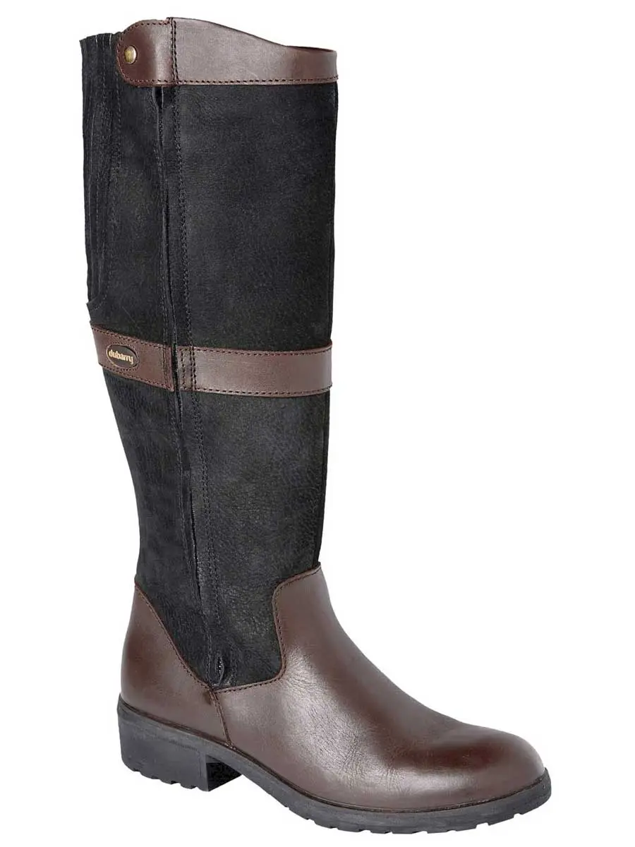 DUBARRY Sligo Country Boots - Black & Brown