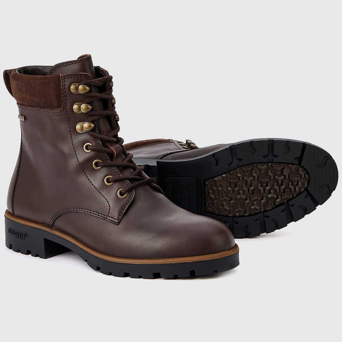 DUBARRY Strokestown Hiking Style Boots - Womens - Mahogany - Image 3