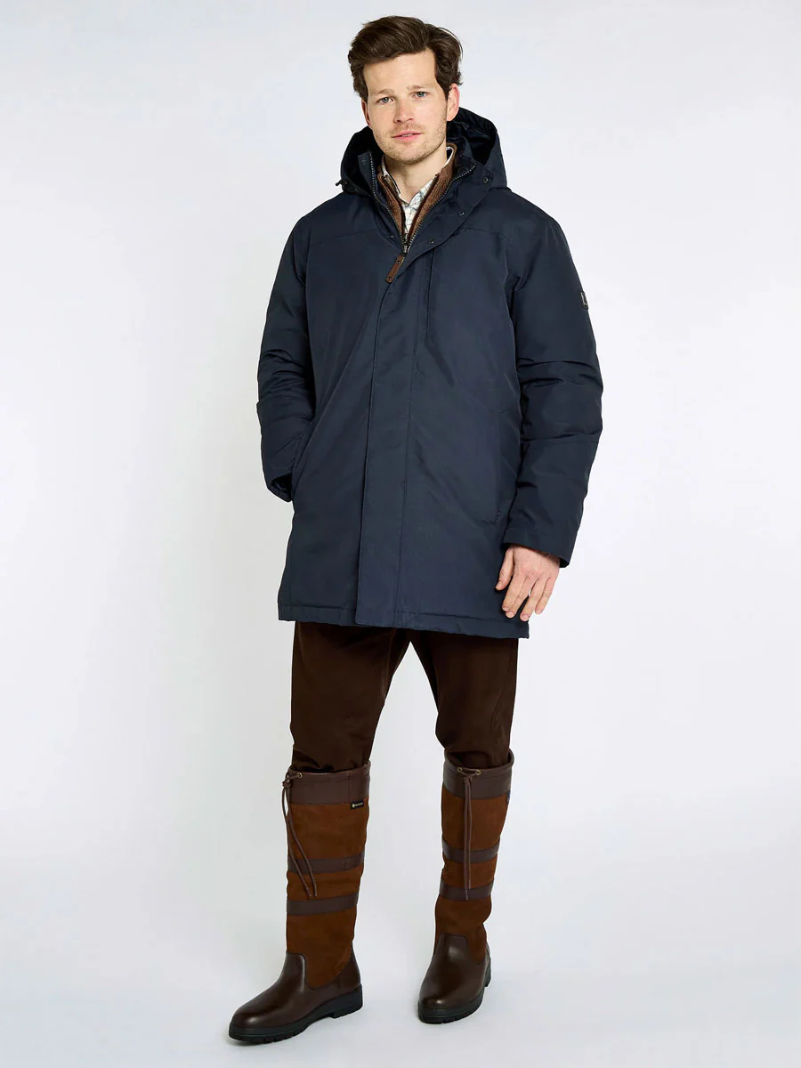 DUBARRY Swiftsheath Waterproof Down Parka - Mens - Navy - Image 3