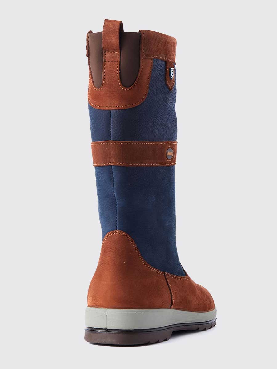 DUBARRY Ultima Sailing Boots - GORE-TEX Leather - Navy & Brown - Image 5