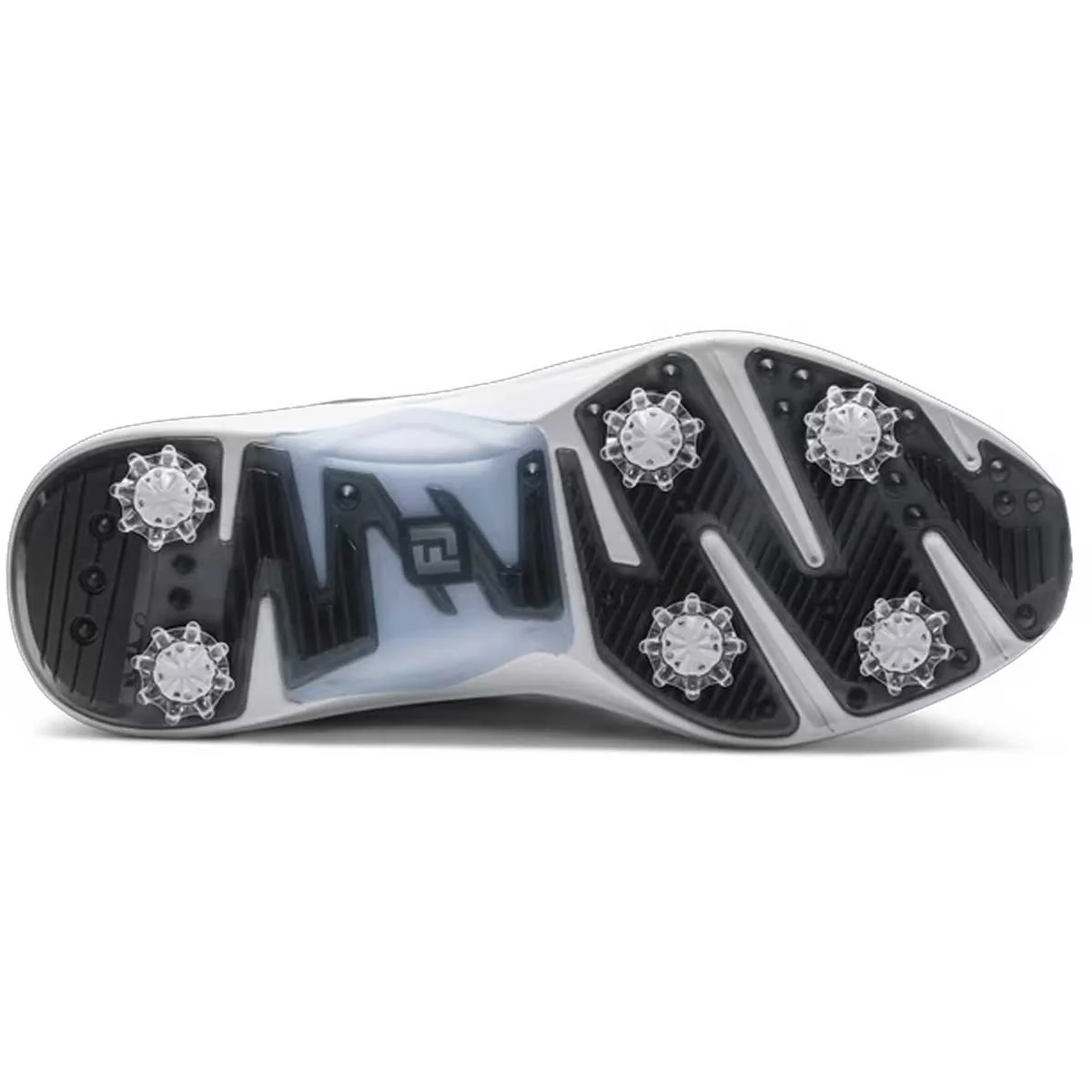 FOOTJOY HyperFlex Golf Shoes - Mens - White / Blue / Black - Image 5