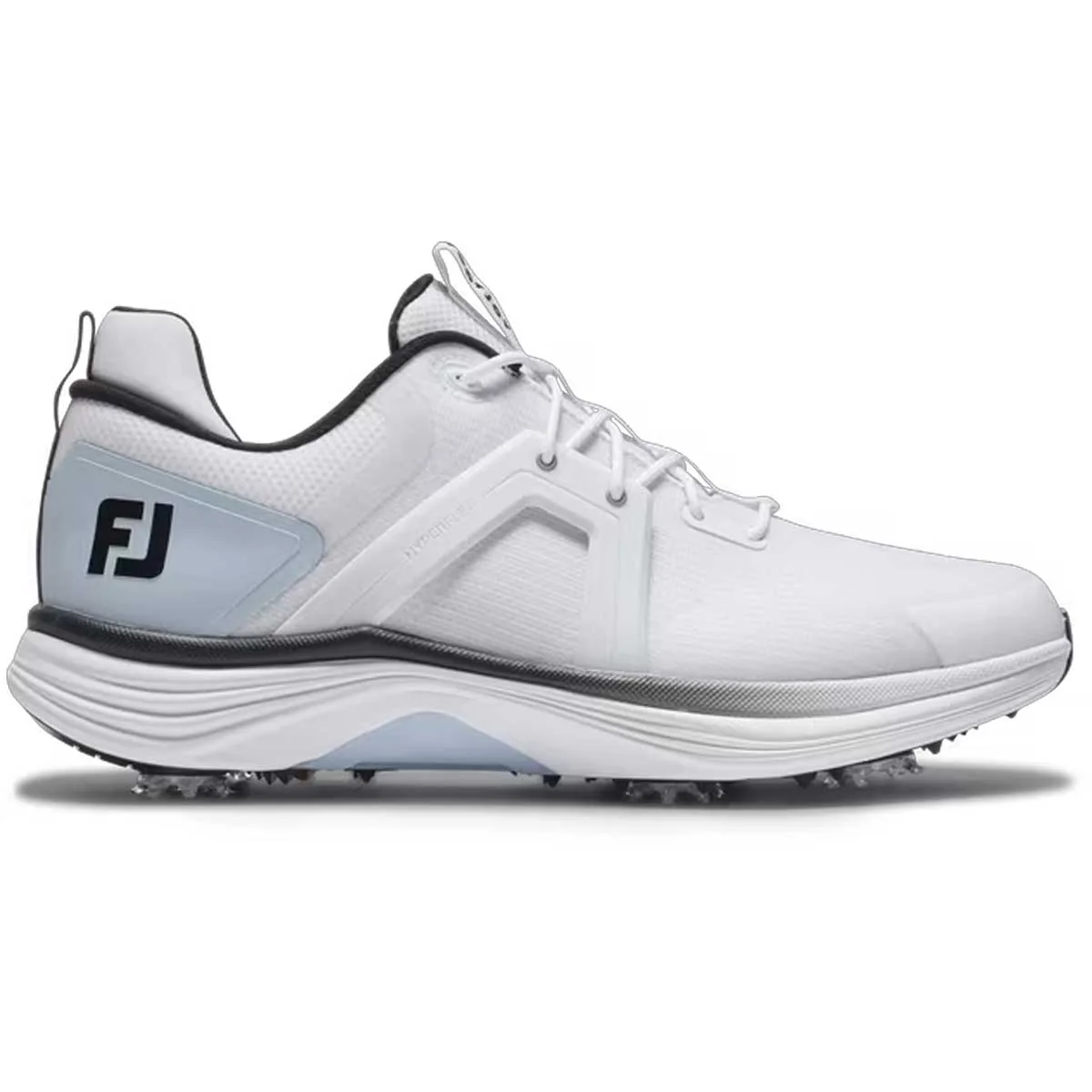 FOOTJOY HyperFlex Golf Shoes - Mens - White / Blue / Black - Image 6