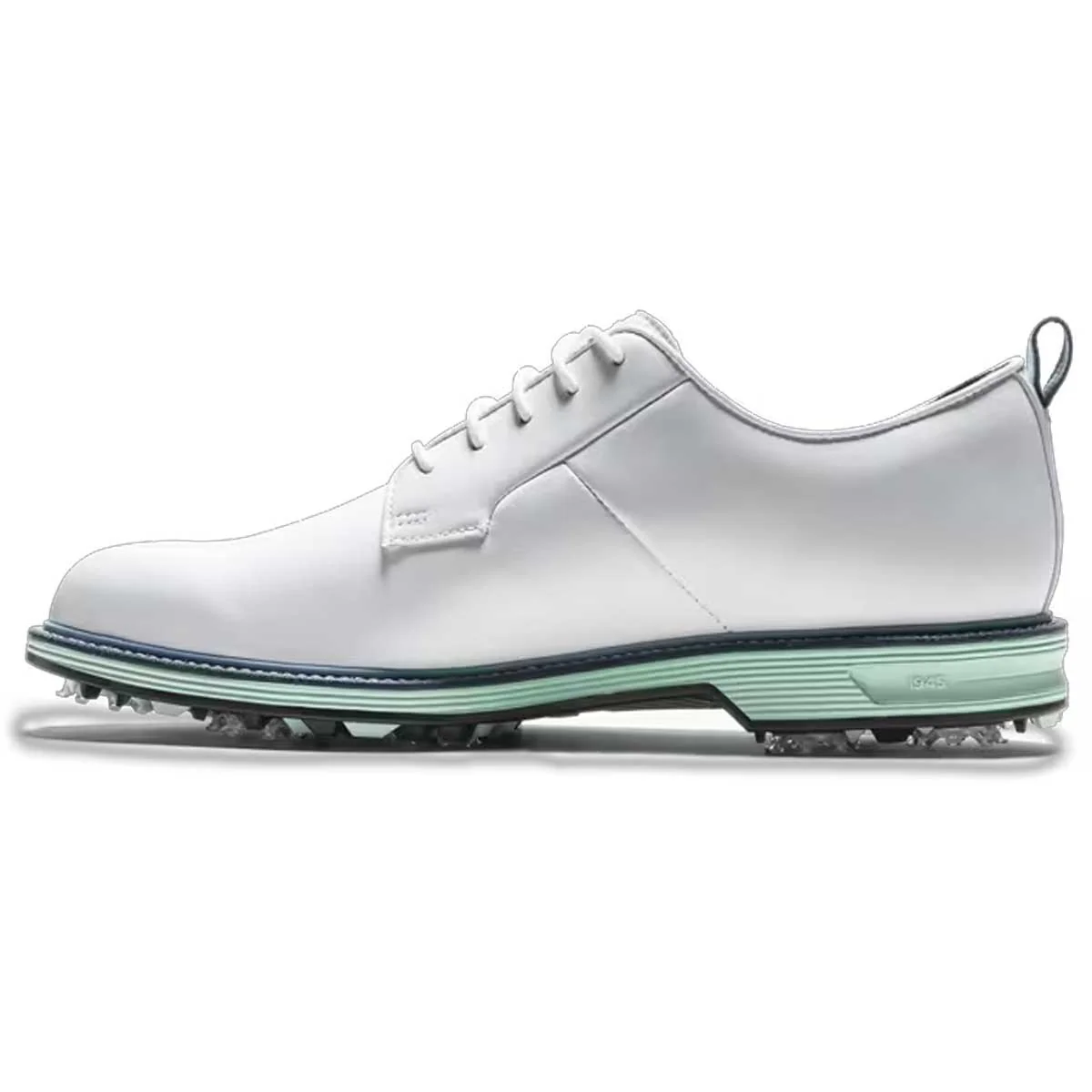FOOTJOY Premiere Series Field Golf Shoes - Mens - White / Mint / Blue - Image 5