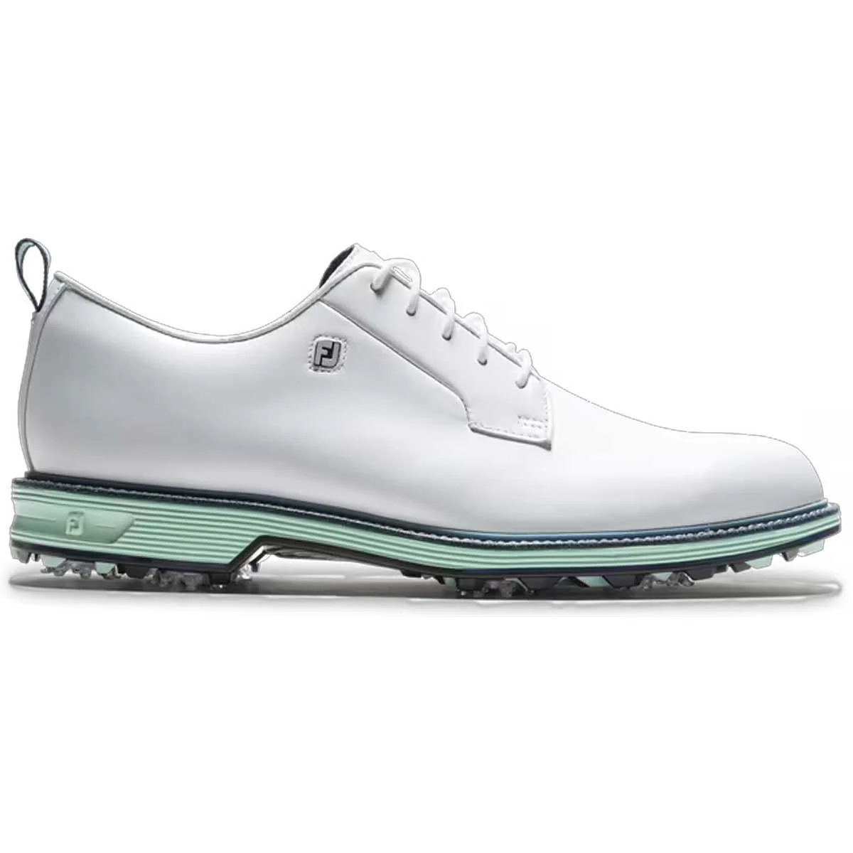 FOOTJOY Premiere Series Field Golf Shoes - Mens - White / Mint / Blue - Image 6