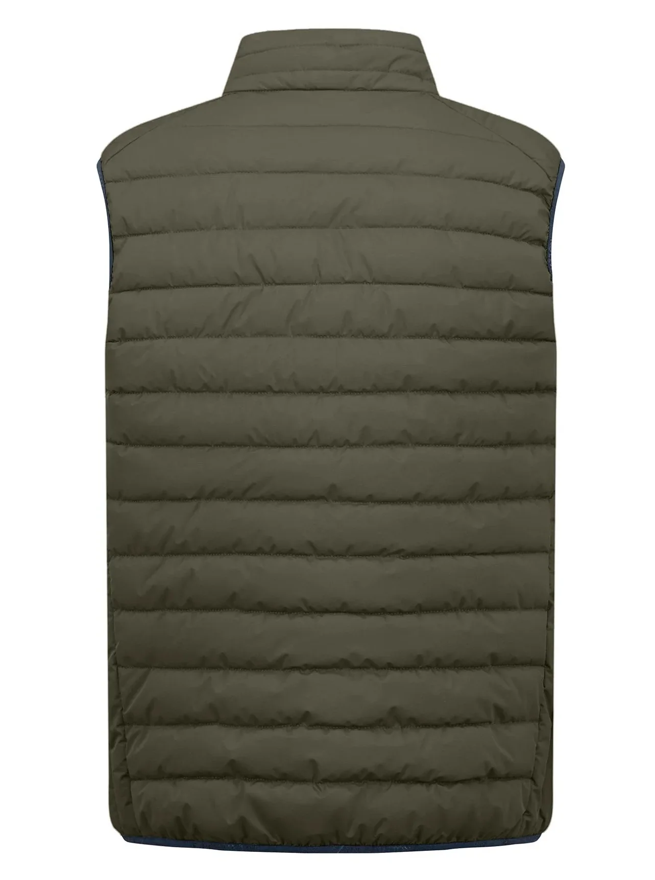 FYNCH HATTON Light Weight Gilet - Men's – Khaki - Image 2