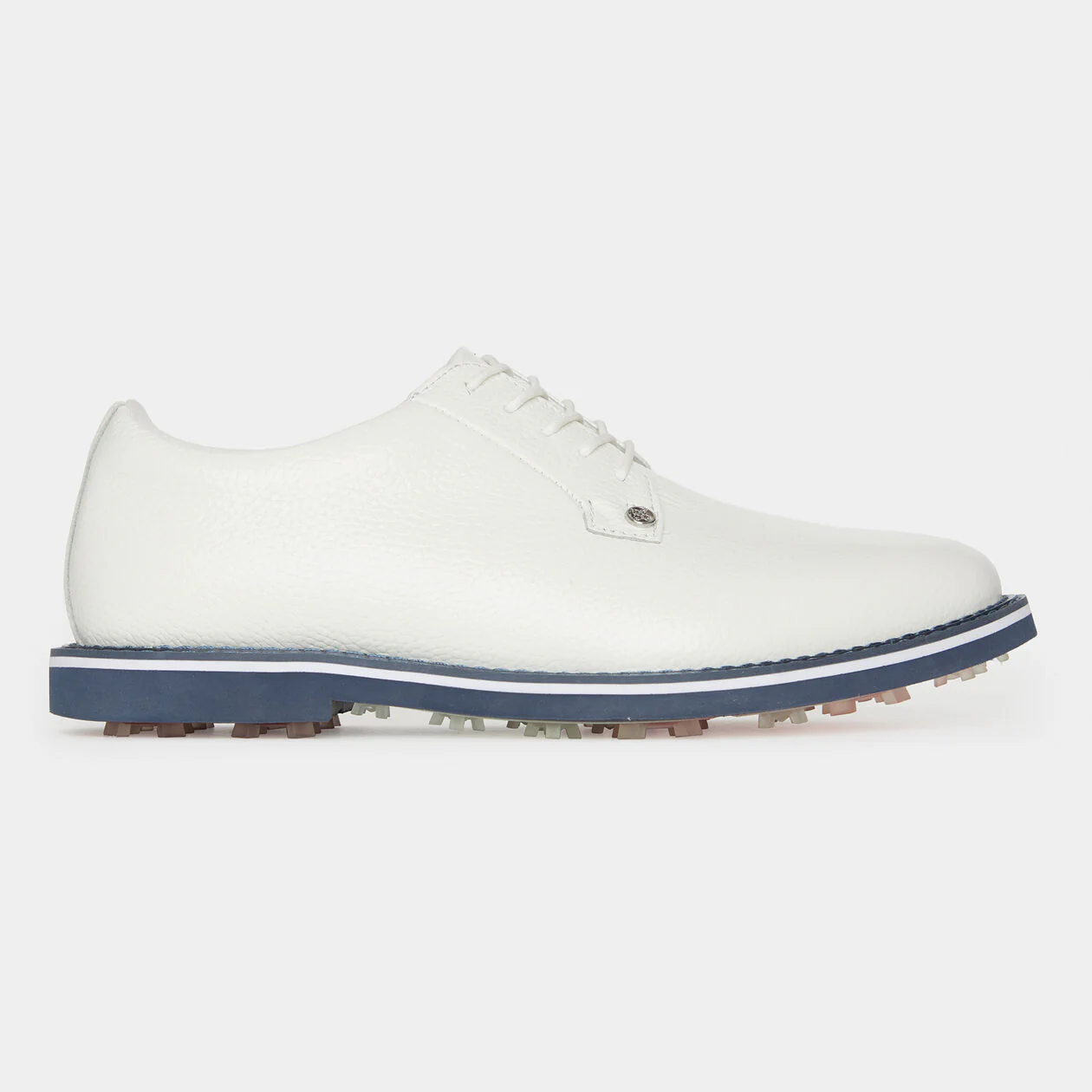 G/FORE Gallivanter Full Grain Leather Men’s Golf Shoes – Snow / Twilight