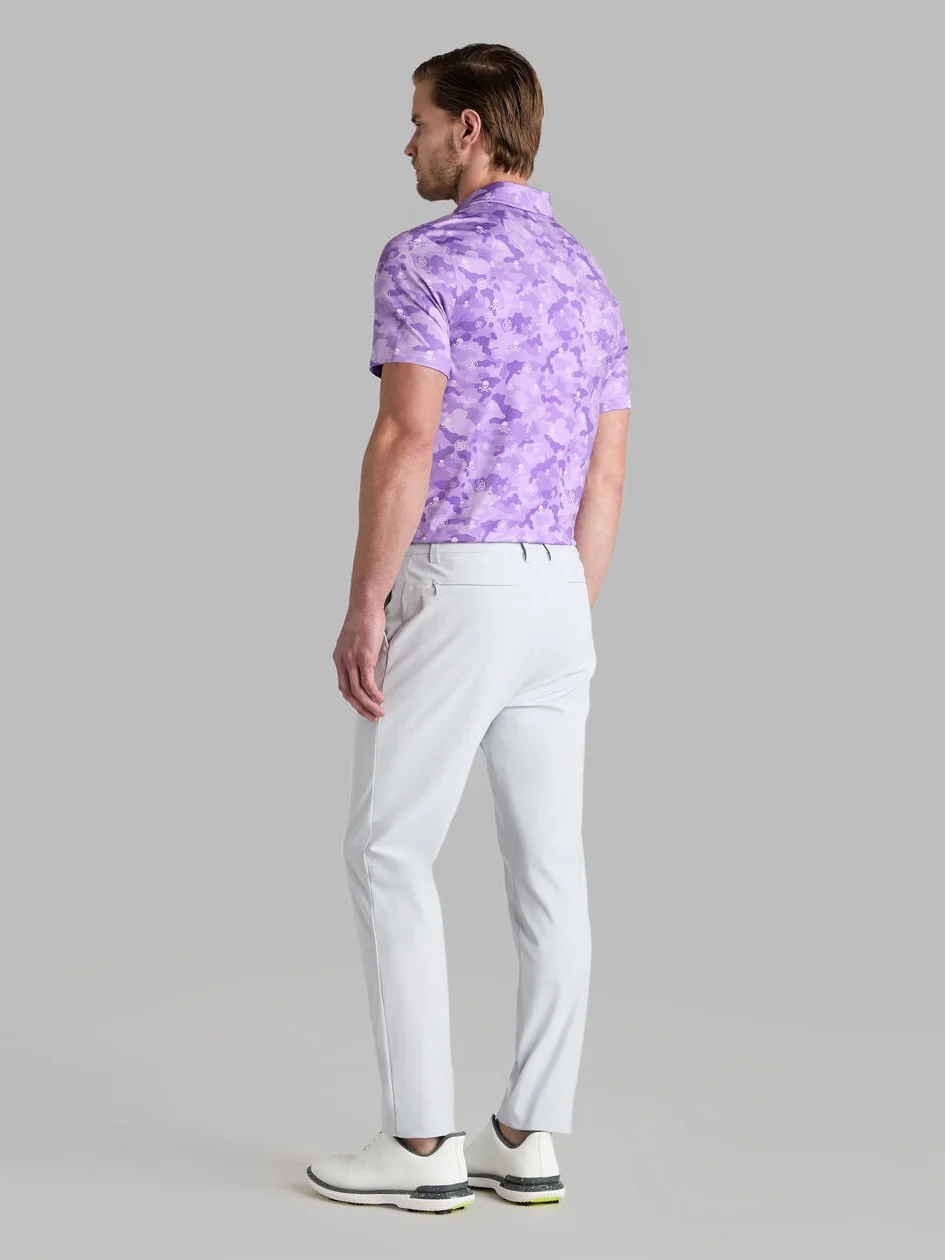 G/FORE Icon Camo Tech Jersey Polo Shirt - Men's 4-Way Stretch - Iris - Image 3