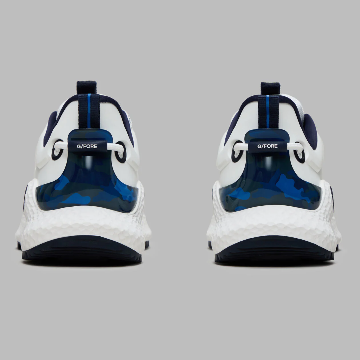G/FORE MG4+ O2 Men’s Golf Shoes – Camo Accent - Snow / Twilight - Image 5