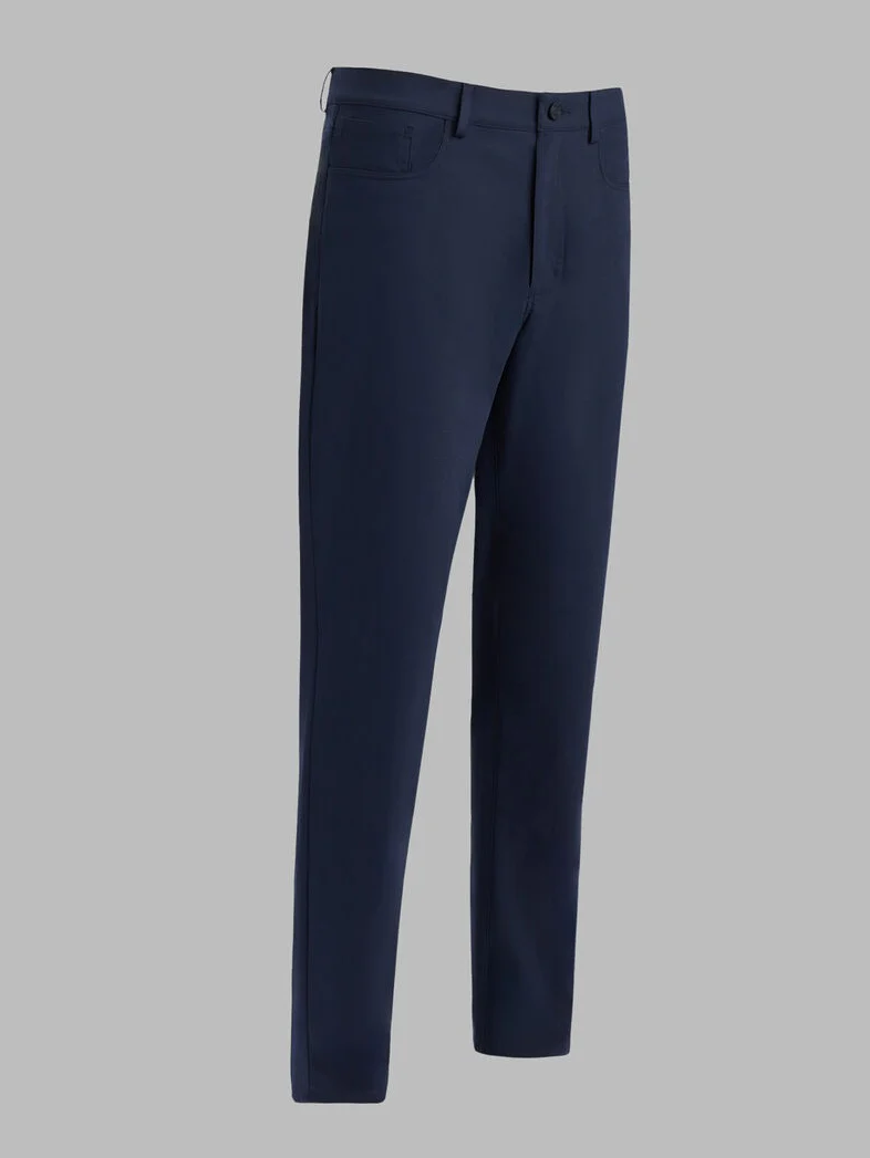 G/FORE Tour 5 Pocket Stretch Trousers – Men’s Technical Straight Leg – Twilight Navy - Image 6