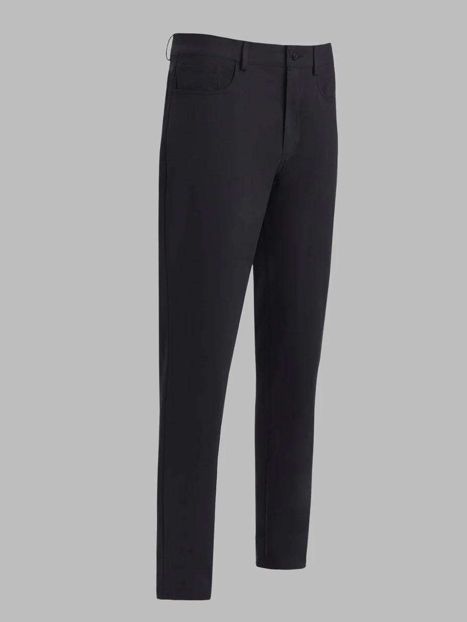 G/FORE Tour 5 Pocket Stretch Trousers – Men’s Technical Straight Leg – Onyx Black - Image 6
