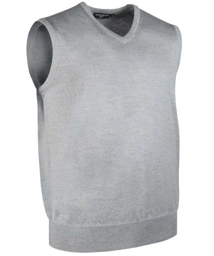 GLENMUIR Rankin Mens Slipover - Fine Merino Wool - 11 Colour Options - Image 10