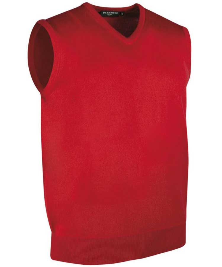 GLENMUIR Rankin Mens Slipover - Fine Merino Wool - 11 Colour Options - Image 4