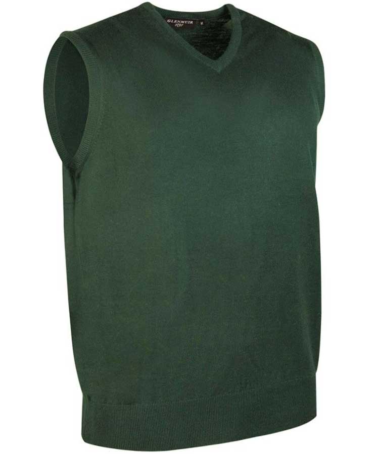 GLENMUIR Rankin Mens Slipover - Fine Merino Wool - 11 Colour Options - Image 8