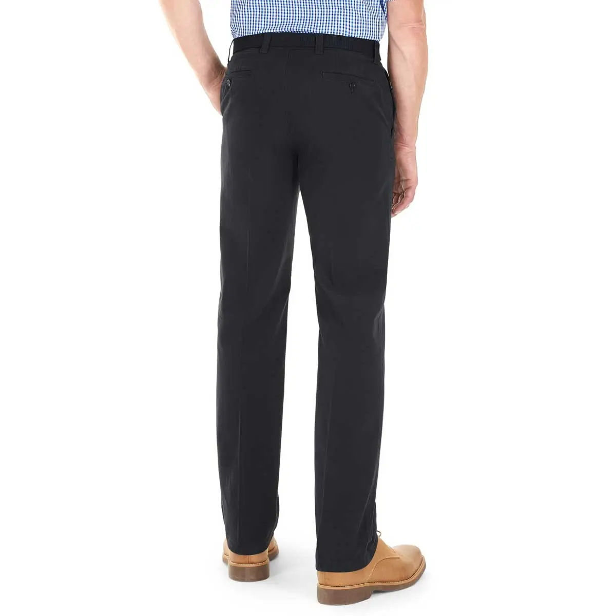 GURTEEN Trousers - Longford Autumn Stretch Cotton Chinos – Navy - Image 3