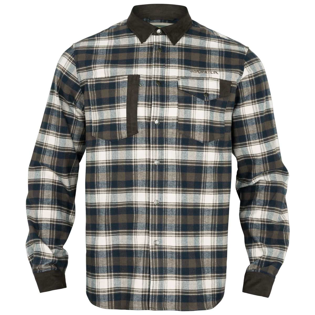 HARKILA Aivak Soft Brushed Shirt - Mens - Turkish Coffee
