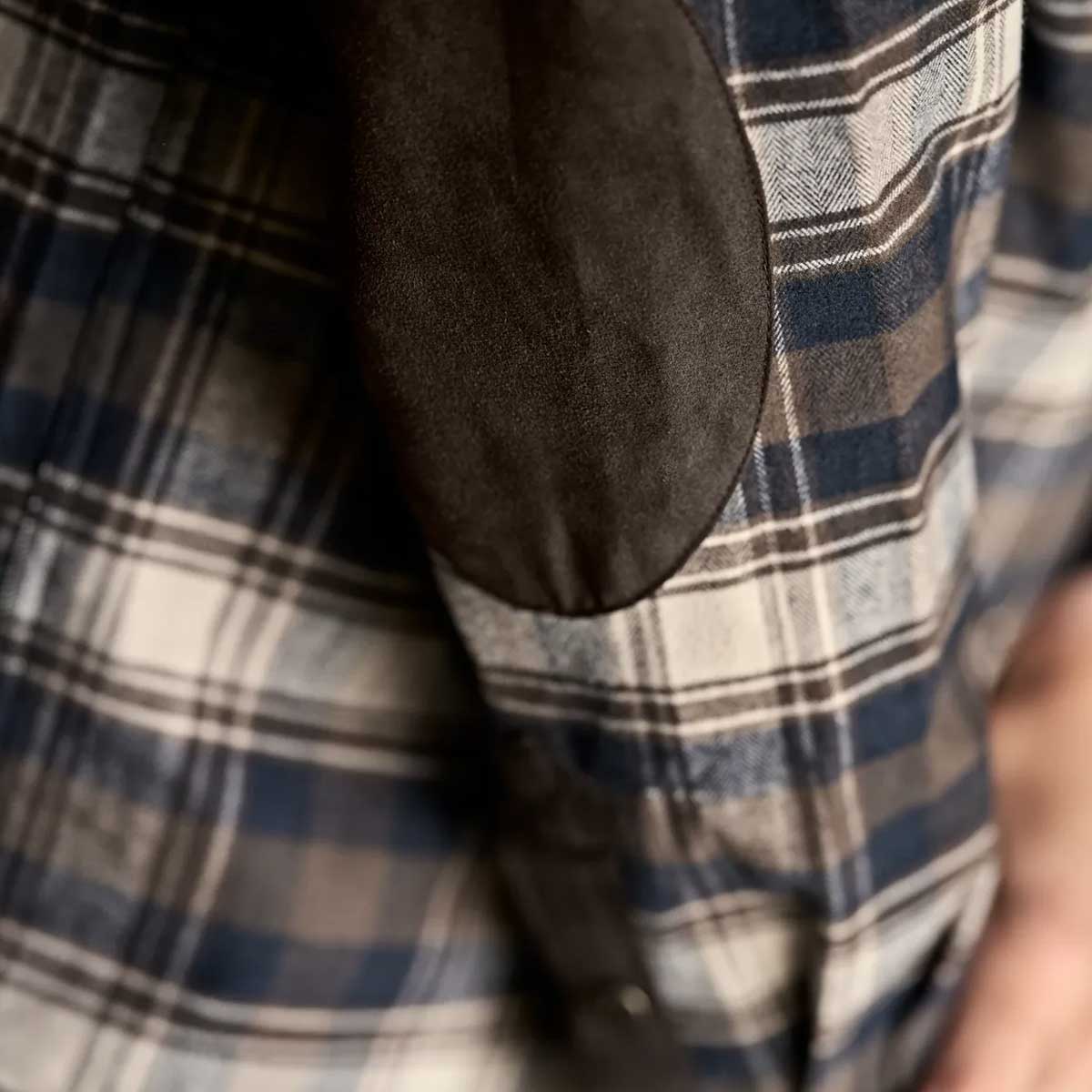 HARKILA Aivak Soft Brushed Shirt - Mens - Turkish Coffee - Image 4