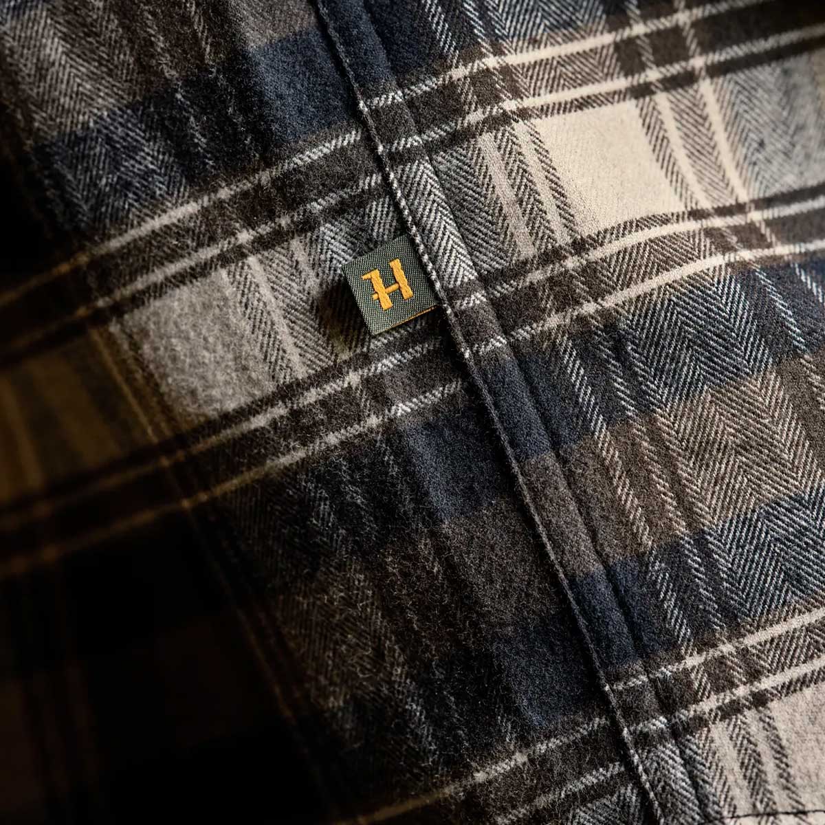 HARKILA Aivak Soft Brushed Shirt - Mens - Turkish Coffee - Image 7