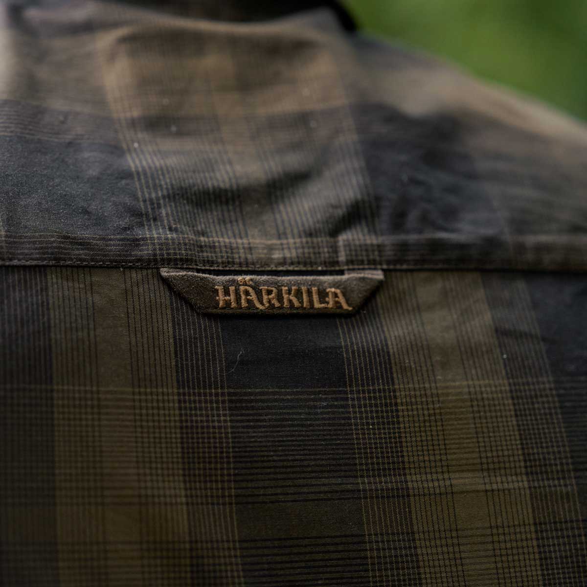 HARKILA Akkan Shirt - Mens - Willow Green / Shadow Brown - Image 3
