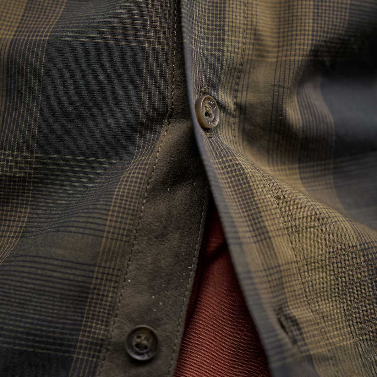 HARKILA Akkan Shirt - Mens - Willow Green / Shadow Brown - Image 7