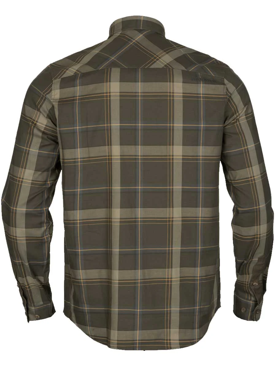 HARKILA Anker Shirt - Mens - Willow Green Check - Image 5